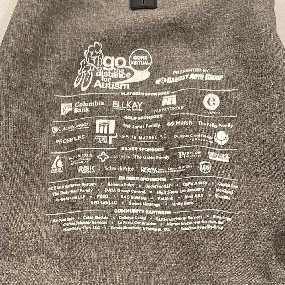 Nike Drawstring Bags - Black and Gray